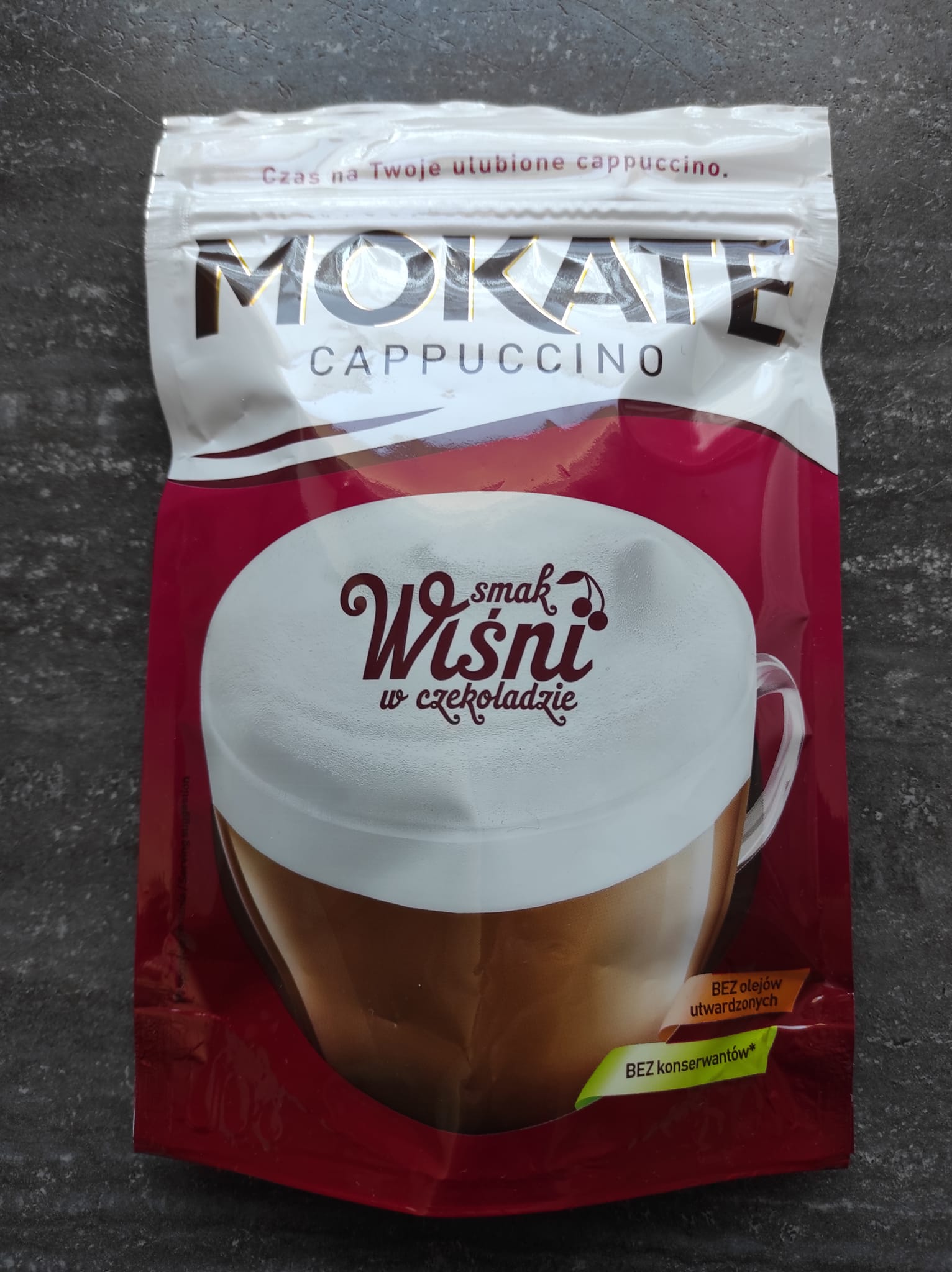 Cappuccino o smaku wiśni w czekoladzie – Mokate 4 (1)