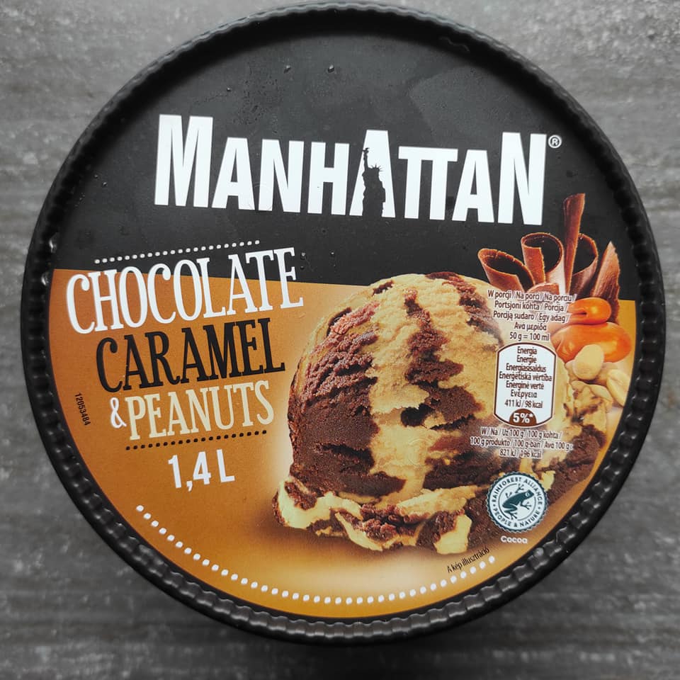Lody cream chocolate caramel & peanuts – Manhattan 5 (1)