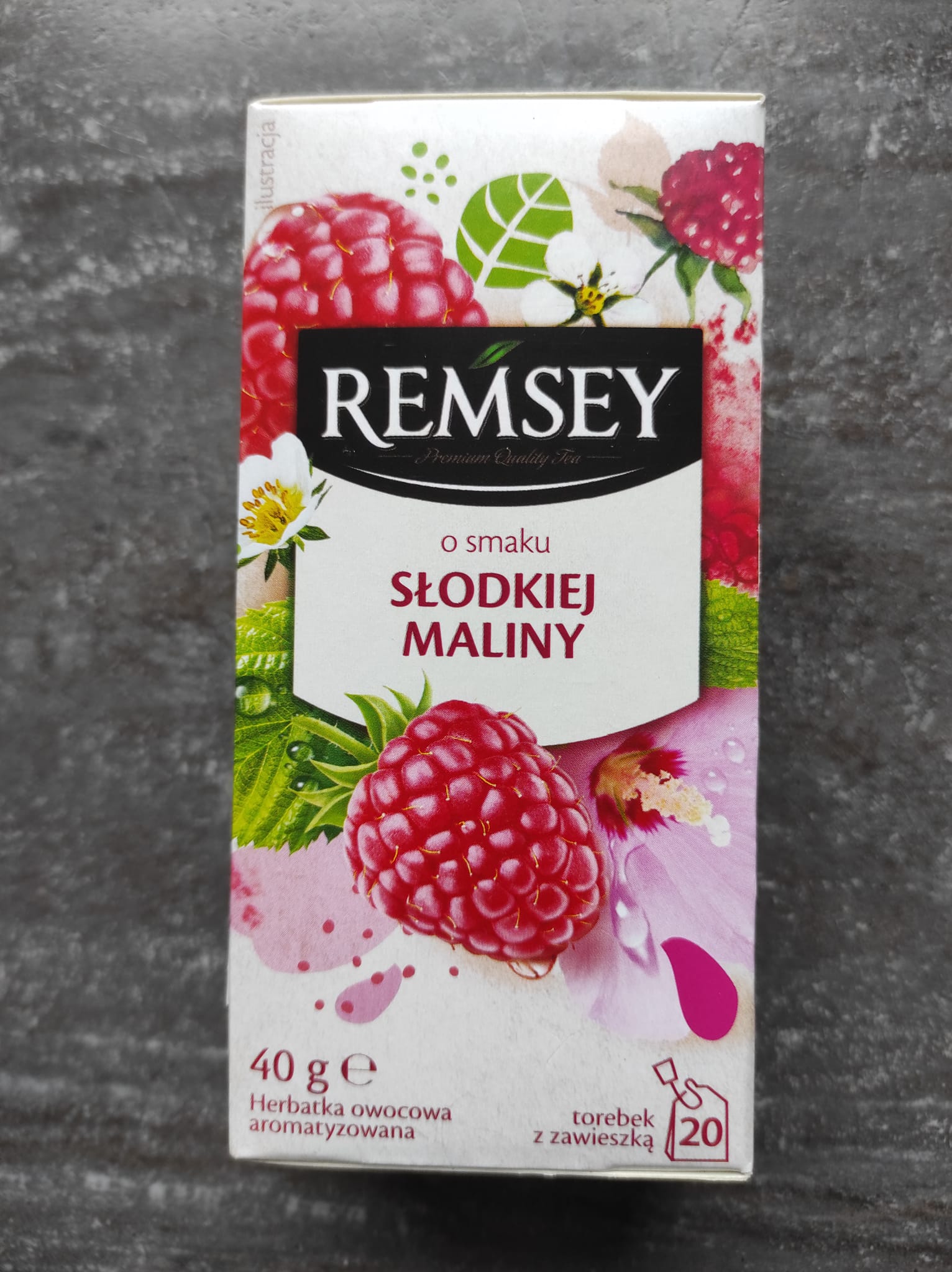 Herbatka o smaku słodkiej maliny – Remsey 5 (1)