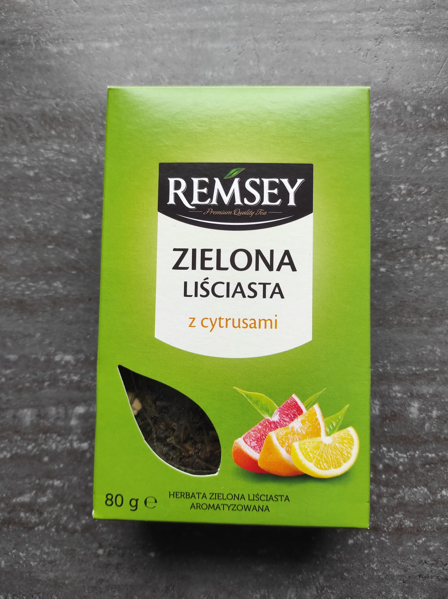 Herbata zielona liściasta z cytrusami – Remsey 5 (1)